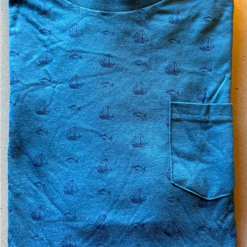 Men’s T-shirts, Steel and Jelly from London. Size medium.